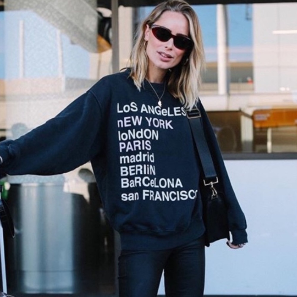 Anine Bing City Love Sweatshirt